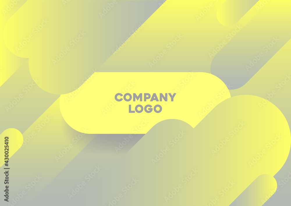 Poster horizontal abstract background with graphic elements and place for text or text. vector illustration