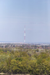 Obraz premium Rundfunk sender turm in ungarn, ehemaliger grösster turm europas