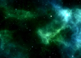 Deep Space - Colorful Abstract image