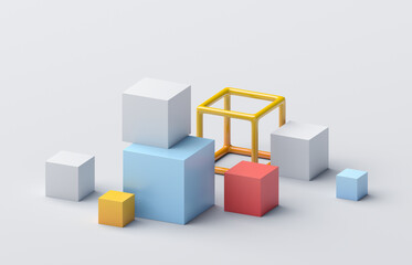 Obraz premium Abstract 3D Render