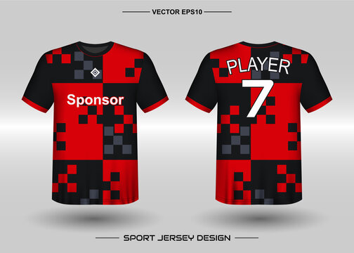 Download 19 366 Best Jersey Mockup Images Stock Photos Vectors Adobe Stock