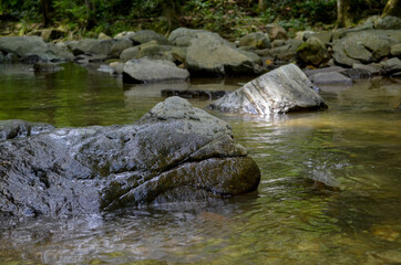 Rocks on a River
