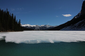 lake in the mountains