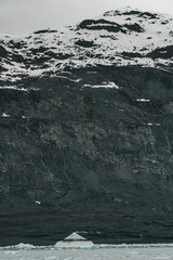 Views on the way to Columbia Glacier, sailing from Valdez, Alaska