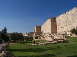 Fototapeta na wymiar Walls fo Jerusalem