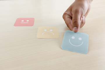 medical and Health choosing feedback rating happy good to review experience care