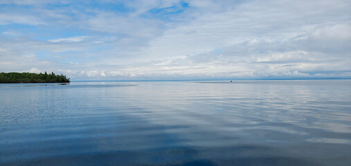 lake and sky