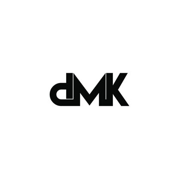 dmk letter original monogram logo design