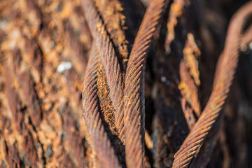 Rusty Wire Cable