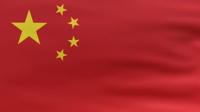 china flag waving background