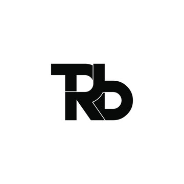 trb letter original monogram logo design