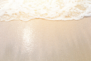 Fototapeta na wymiar sand on the beach nature background