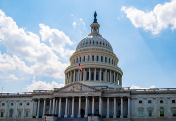 Washington, DC at the White House,   JUly 27: 2018 D, USA White House in Washington DC 