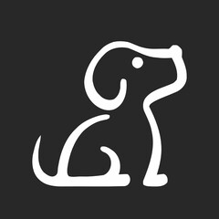 Dog logo icon vector template