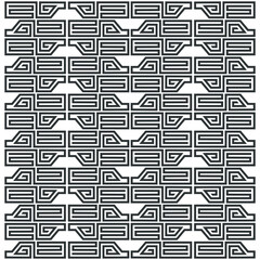 seamless line maze pattern background