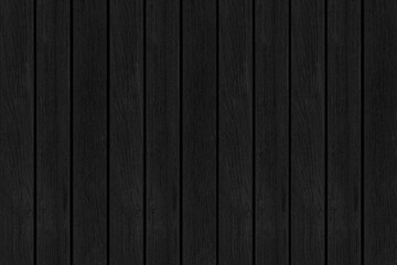 Obraz premium Vintage old black wooden fence texture and background seamless