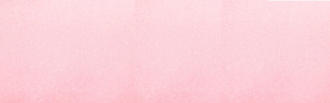 Panorama of Pastal pink carton paper texture and seamless background