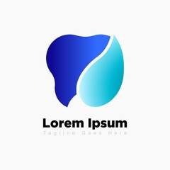 Dental Logo Design.Creative Dentist Logo.