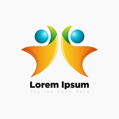 Social media network logo
