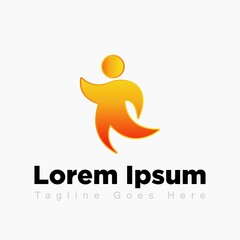 youth human logo partnership icon