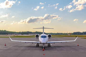 airplane at the airport