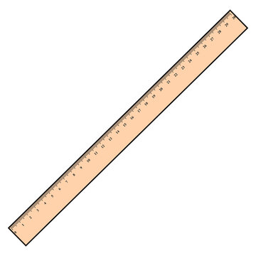ruler vector illustration,isolated on white background