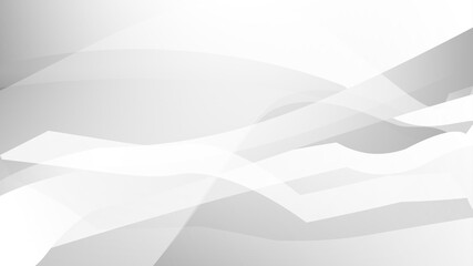 White and grey background Corporate technology modern design Pattern style geometric Abstract modern background used about technology or product presentation backdrop.