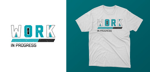 work typography gym t-shirt design. motivational quotes for Workout training