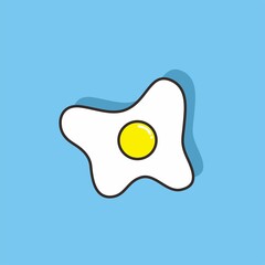egg logo simple vector design