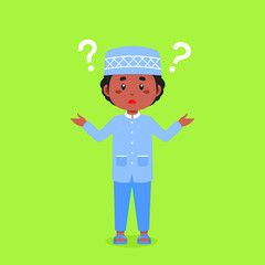 Muslim Confused with Question Mark