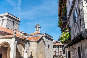 Naklejka premium LA ALBERCA SALAMANCA CASTILLA LEÓN 2021 DETALLES