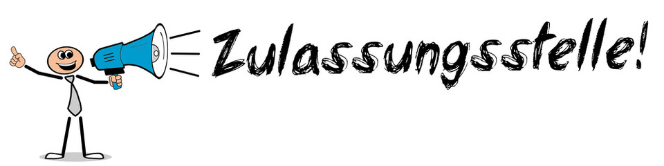 Obraz premium Zulassungsstelle!