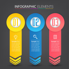 modern text box template, banner Infographics