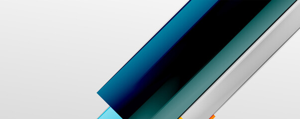 Multicolored lines background. Design template for business or technology presentations, internet posters or web brochure covers