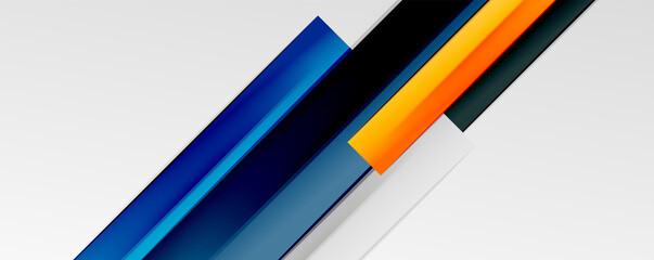 Color abstract lines trendy geometric background for business or technology presentation, internet poster or web brochure cover, wallpaper