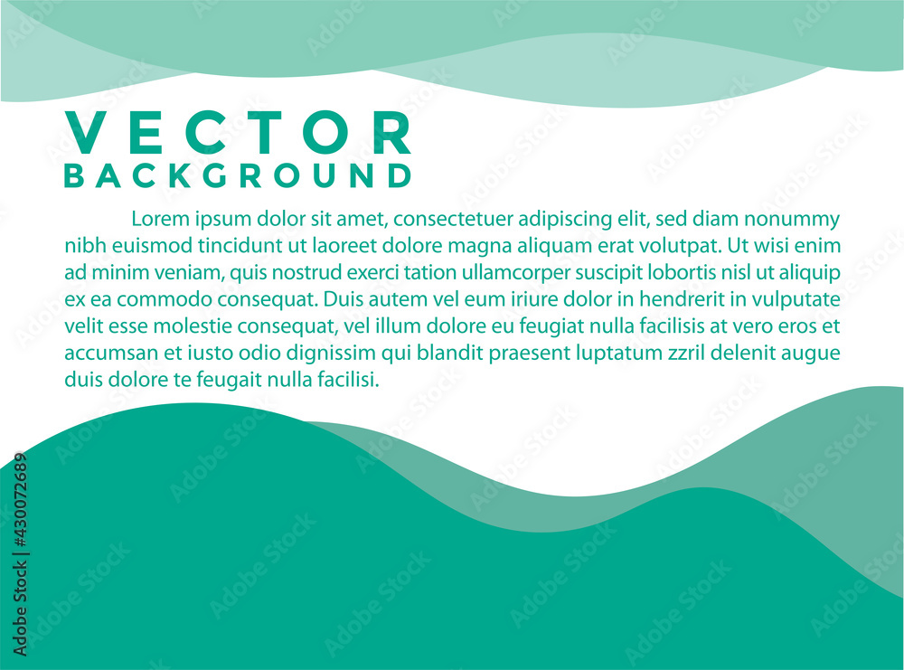 Poster green background vector illustration lighting effect graphic for text and message board design infog