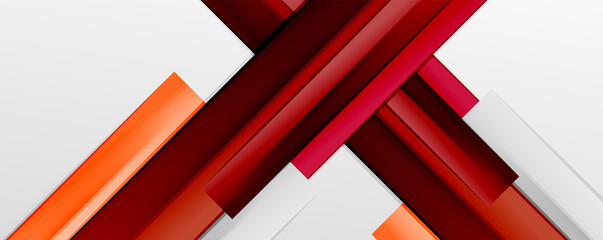 Multicolored lines background. Design template for business or technology presentations, internet posters or web brochure covers