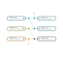 Infographic design organization chart template. Vector business template for presentation. Creative concept for infographic.