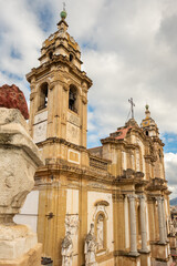Fototapeta na wymiar San Domenico church in Palermo, Sicily, Italy