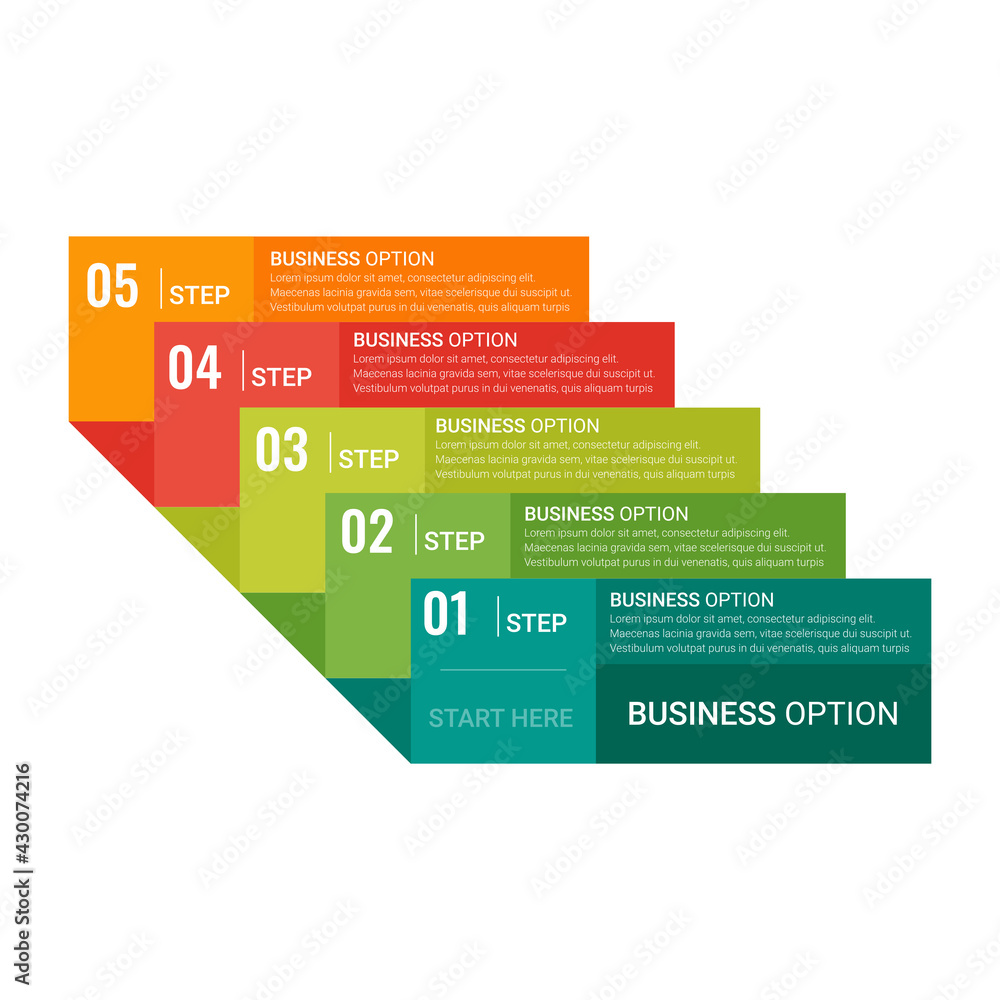 Poster business data visualization. simple infographic design template. abstract vector illustration.
