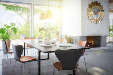 Luxury Villa Interior Design - 3d visualization