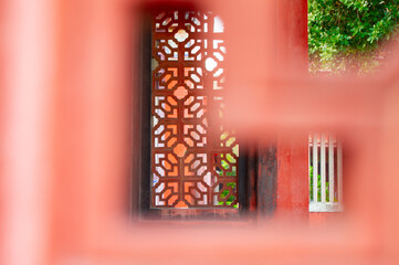 台南孔子廟のレトロな格子
Tainan Confucius Temple
