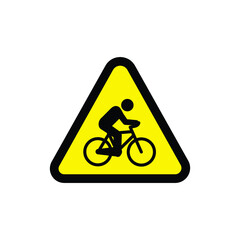 bicycle road sign 
