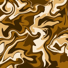 Fluid art texture. Background with abstract mixing paint effect. Liquid acrylic picture that flows and splashes. Mixed paints for interior poster. Eps10 vector
