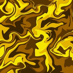 Fluid art texture. Background with abstract mixing paint effect. Liquid acrylic picture that flows and splashes. Mixed paints for interior poster. Eps10 vector