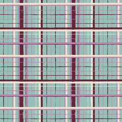 Vector brown violet stripes mint seamless pattern