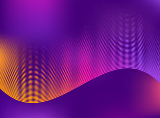 Vector halftone with vivid gradients abstract background design