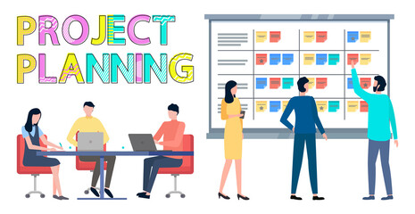 Business strategy planning, project management. Tasks planing concept. Business working process, time management and teamwork. Start up plan process. Data analysis and analytic. Kaizen philosophy