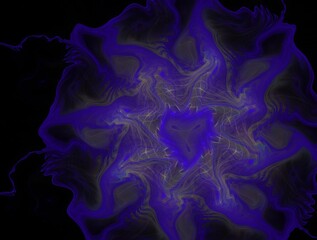 Imaginatory fractal background generated Image