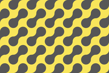 Seamless abstract pattern. Endless ornament. Vector illustration. Cutting stencil.